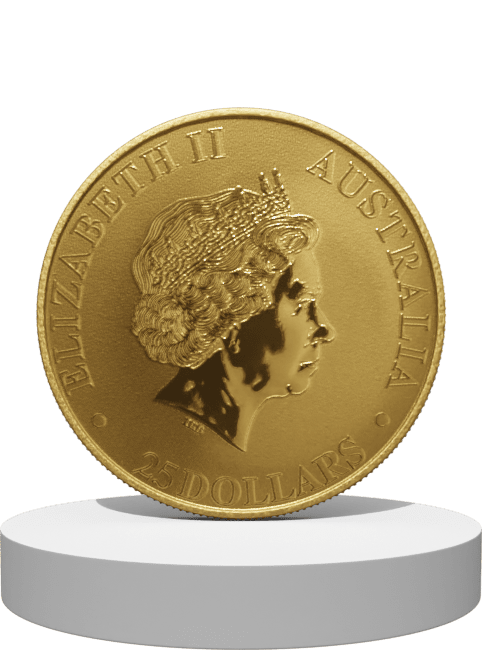 1/4 unce zlata Australski klokan